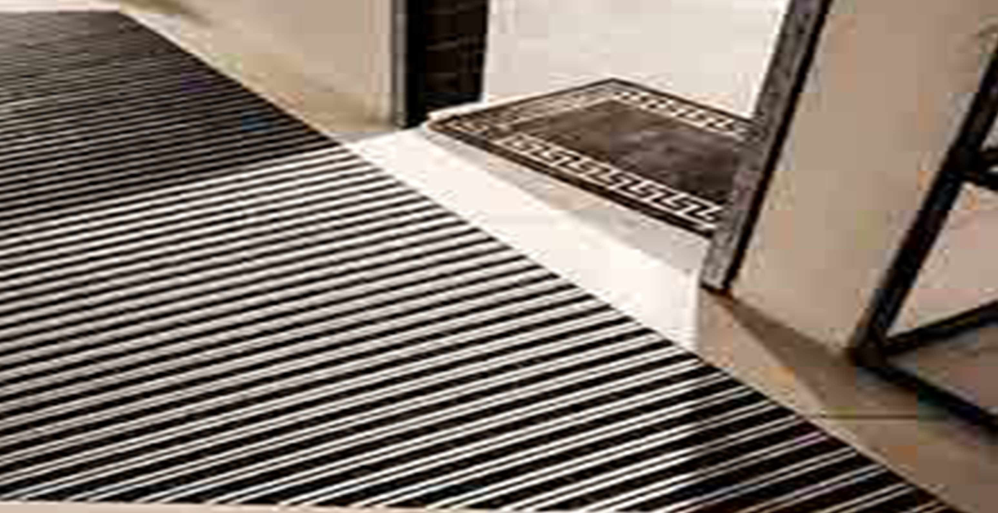 پادری آلومینیومی طرح دار