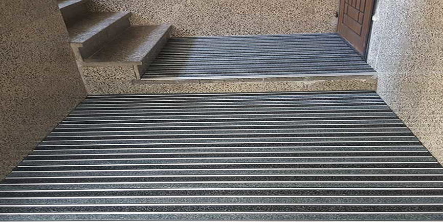 پادری آلومینیومی PVC و موکت یک سانتی ـ کد: 250 